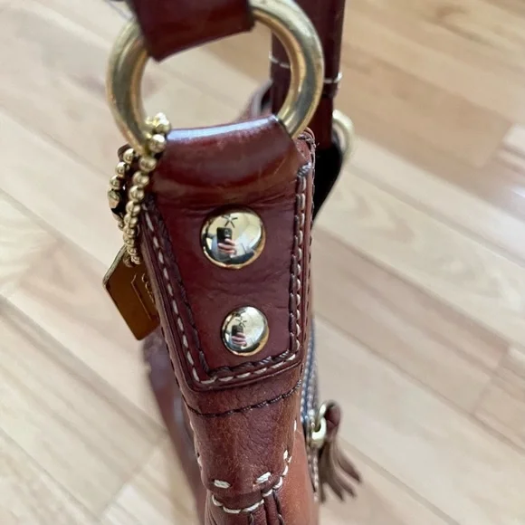 Coach Hamptons leather hobo bag - Picture 5 of 16